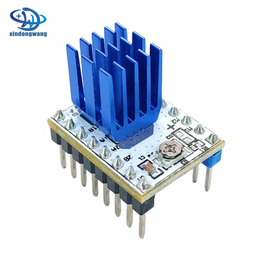 

A4988 Super Silent Stepstick Module Stepper Motor Driver With Heat Sink For 3d Printer Parts Controller Skr Mks