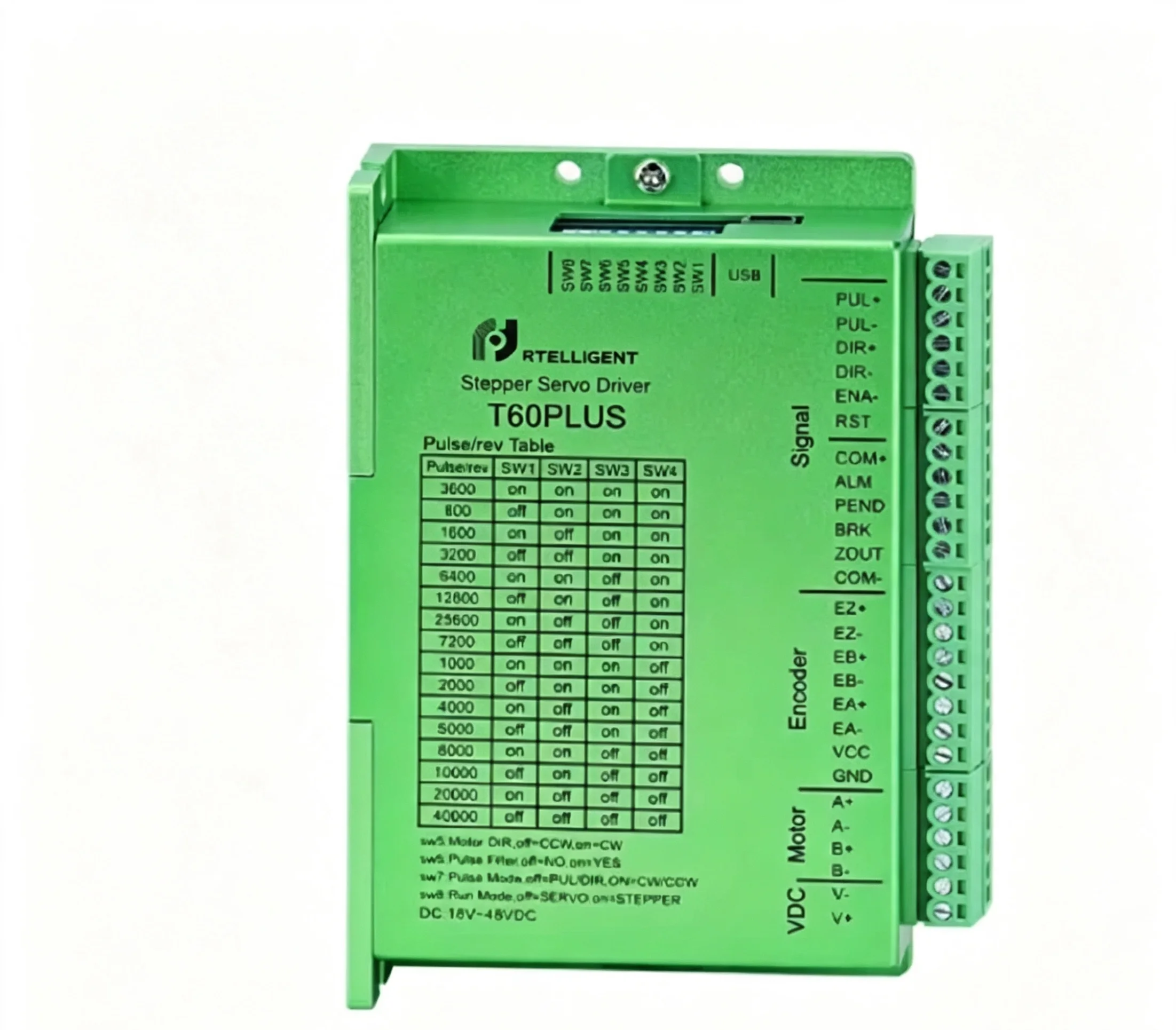 2Phase /3 Phase T60PLUS Nema 23 Digital Closed Loop Stepper Motor Driver Stepper Driver With Z Signal Input