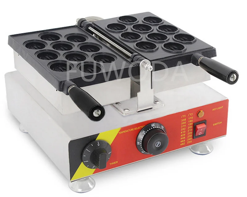 Commercial Walnut Waffle Maker Electric Walnut Cake Making Machine Electric Walnut Waffle Snack Machine Nut Shaped Waffle Bread