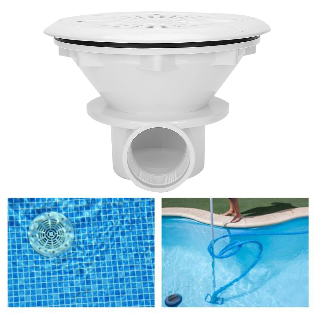 Swimming Pool Drainer Swimming Pool Drain Port Water Outlet Drainage Replacement Anti‑Corrosion Accessories