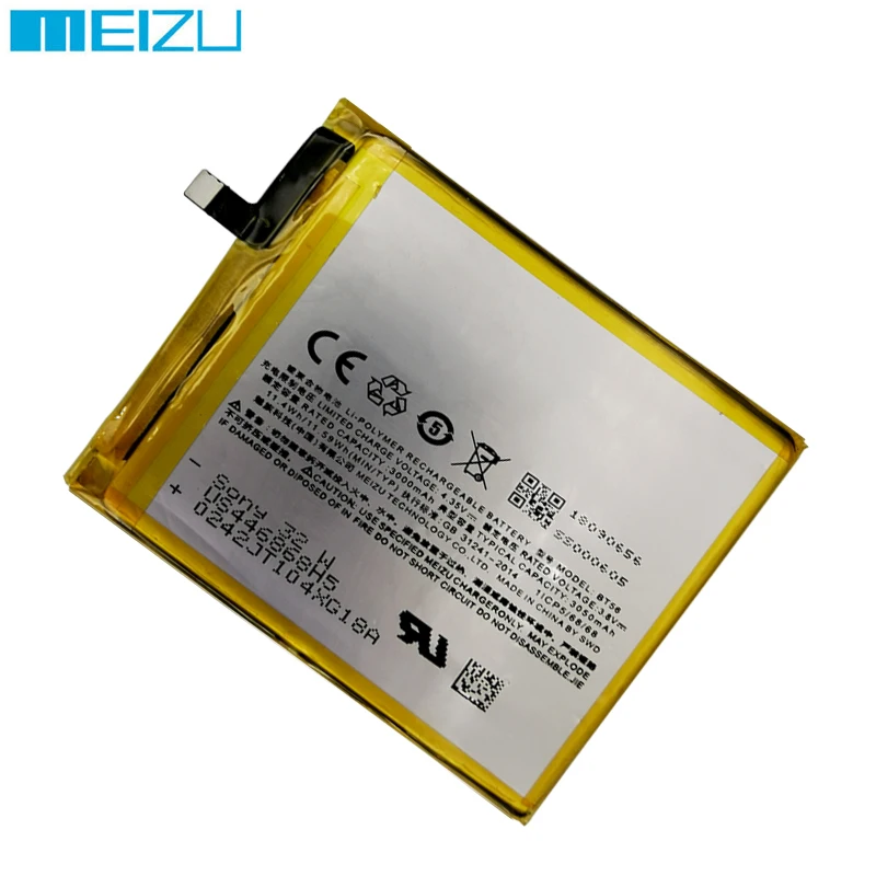 MEIZU Original 3050mAh BT56 Replacement Battery For Meizu Meizy Mei zu MX5 Pro / Pro 5 Pro5 M5776 BT 56 BT-56 Batteries+ Tools