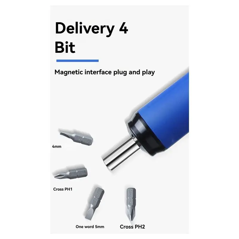M12K-Digital Display Preset Adjustable Torque Screwdriver With 1/4In Drive 4Bits Included With Box Screw Torque Set