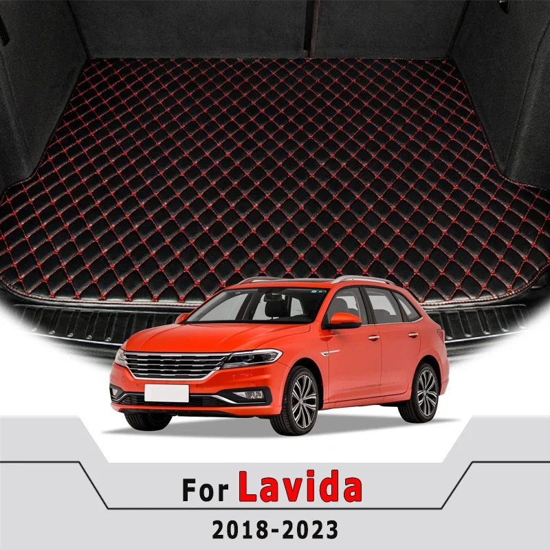 

Коврик в багажник автомобиля для Volkswagen VW Lavida 2018-2023, кожаный, аксессуар для интерьера авто