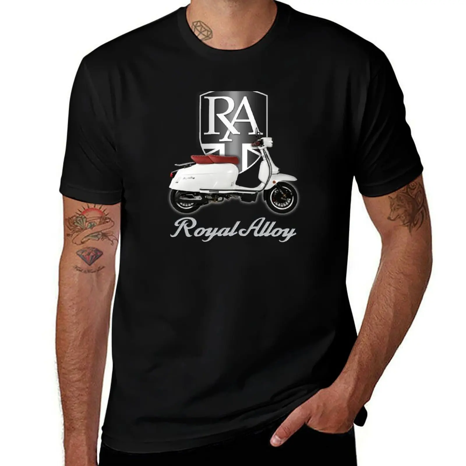 

Royal Alloy Scooters T-Shirt T-shirts man blanks designer shirts men workout shirt