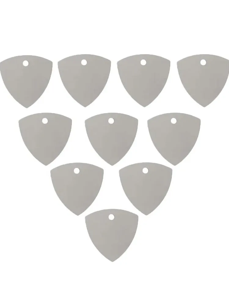 Outils d'ouverture de téléphone portable en métal, plectres de guitare en métal, ouvre-levier pour iPhone iPad tablette PC démonter le Kit d'outils de réparation 10/20/50 pièces