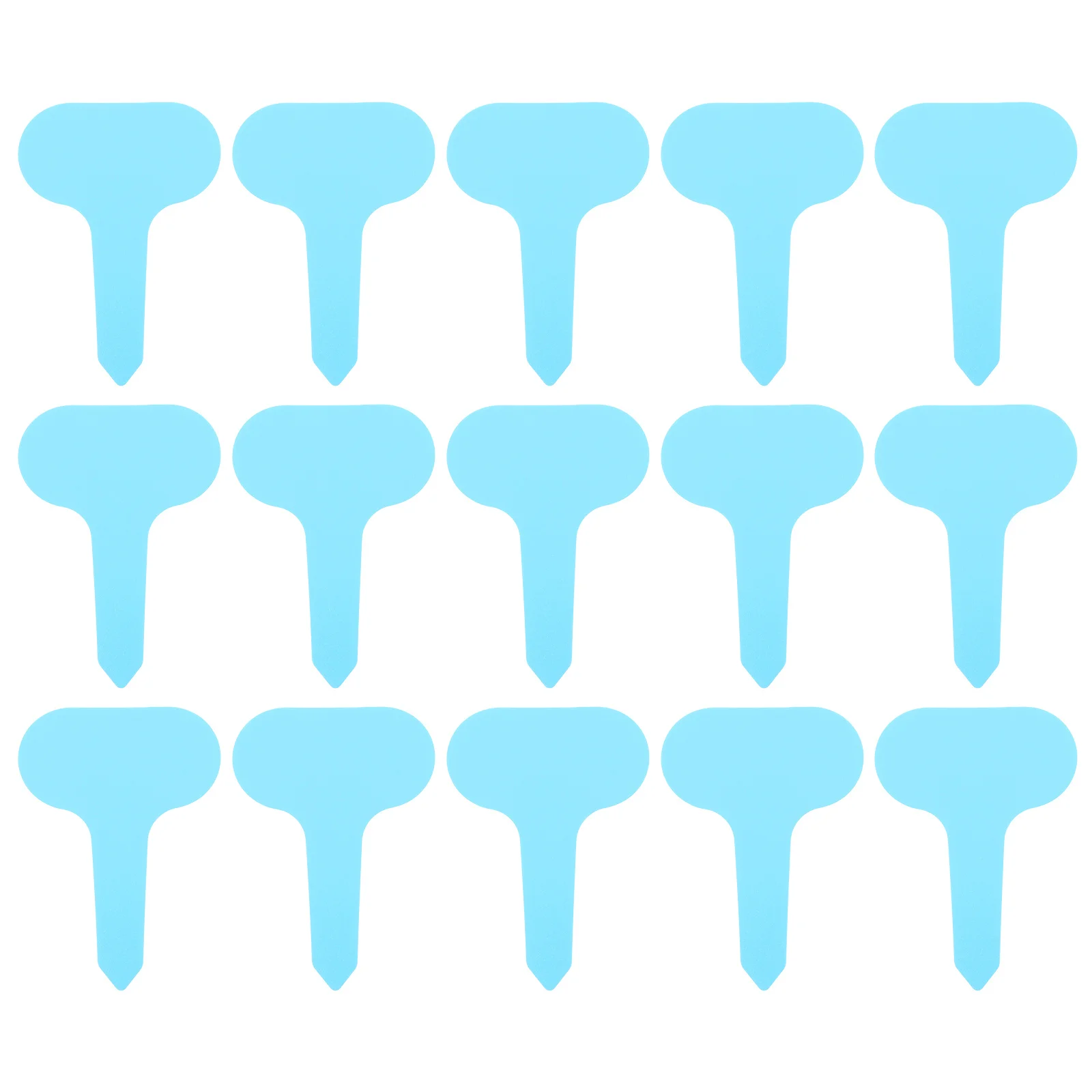 

100Pcs Plant Markers Garden Labels T-Shaped Sturdy Plastic for Seedlings Flower Tagging Garden Organization Tool Outdoor Plant