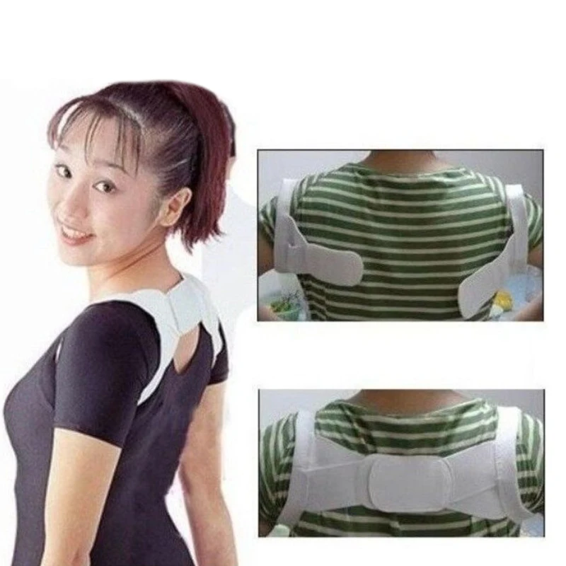 Back Support Posture Correction Adjustable Brace Support Belt Adjustable Back Posture Back Shoulder Chest Corrector Vest Posture