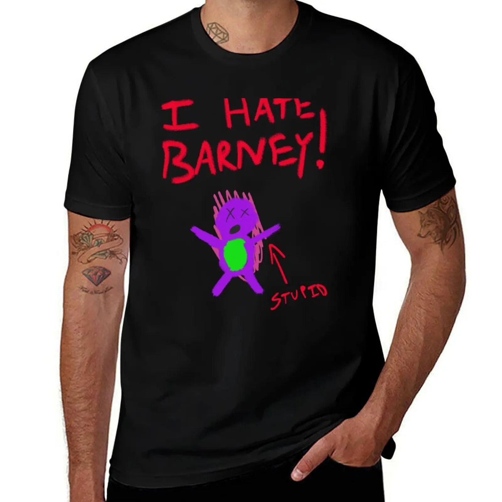 

ANTI BARNEY SHIRT T-Shirt man t shirt designer essential t shirt T-Shirt