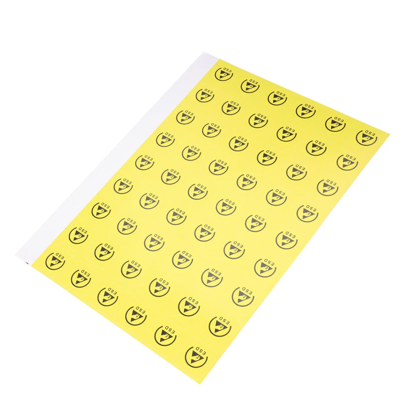 200 Pcs Warning Caution Stickers Static Mechanical Equipment Label Anti-static Sensitive Sign