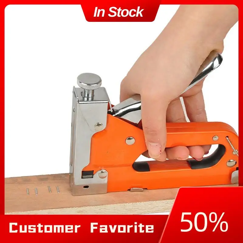 

AT03 Топ, 2-компонентный степлер, мебельная рама, 1 гвоздезабивной степлер, 80 скоб, деревянный инструмент, ручной инструмент для фиксации, степлер из нержавеющей стали, черный