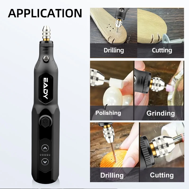 EADY Professional 3.7V Cordless Rotary Tool with 2000mAh Battery – Your All-in-One Precision Workshop for Home Improvement