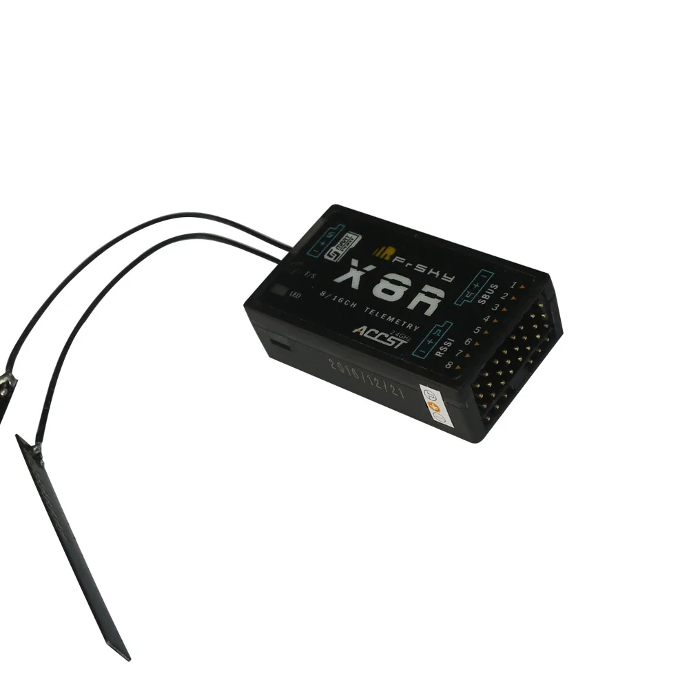 ViVaSFrSky Taranis Compatible Receiver X8R 8-Channel 2.4ghz ACCST&RSSI&SBUS Easy To Use Receiver