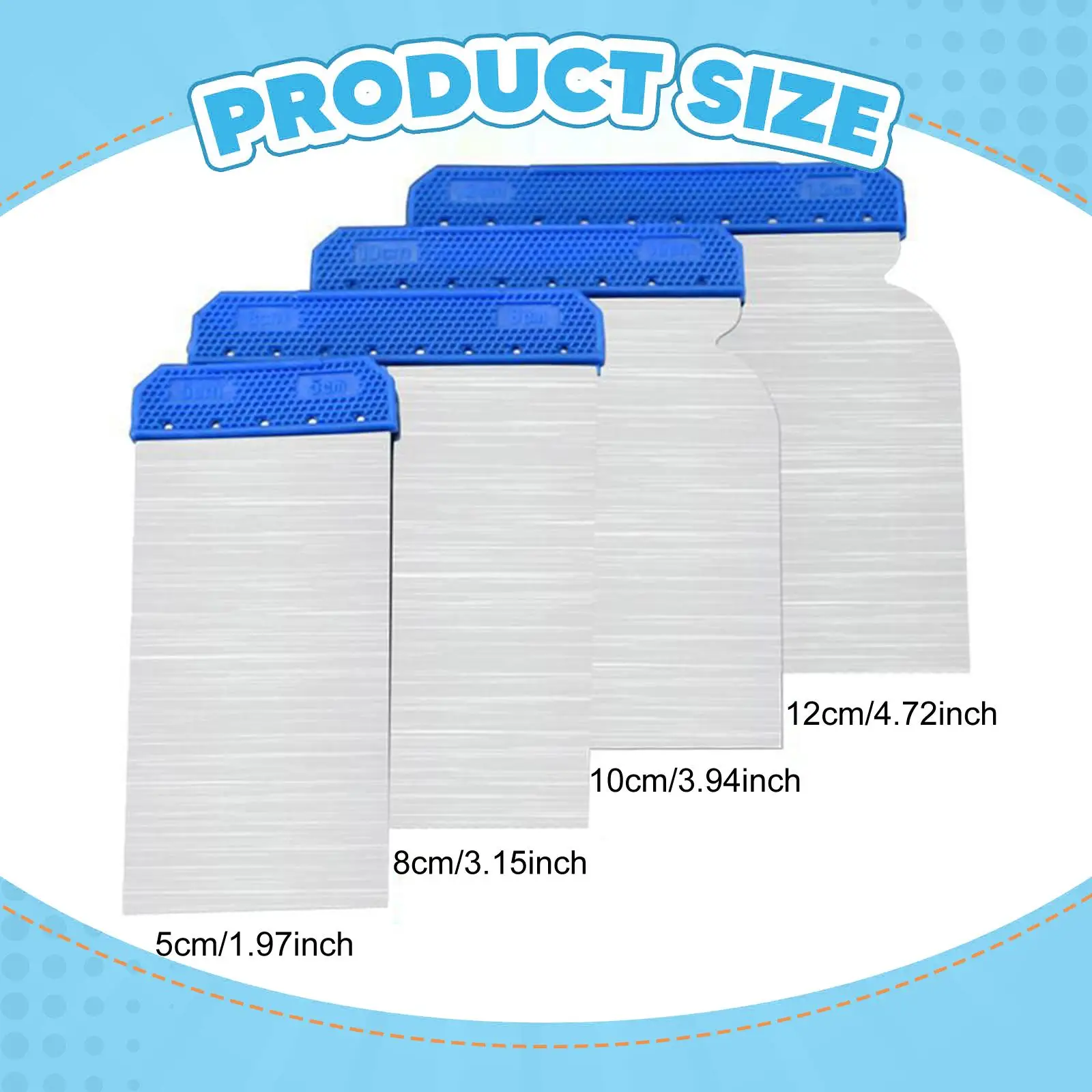 4 peças auto corpo enchimento espalhador borda rodo ferramenta manual reutilizável multifuncional decalque rodo para pintura arte artesanato