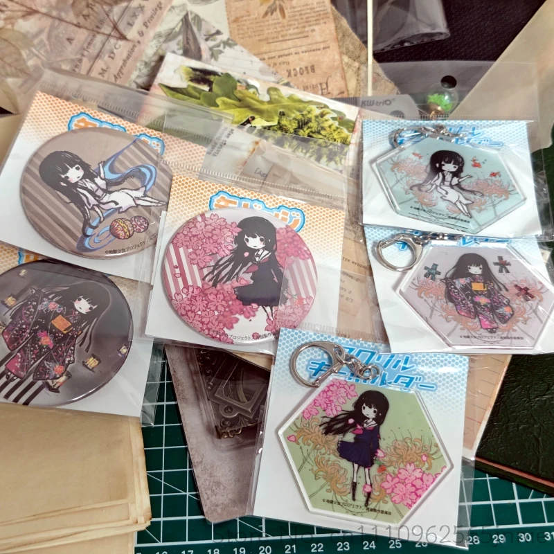 헬걸 배지 참 엔마 아이 치비 빅 아이 A3 벚꽃 프린 - Anime Merchandise For Kids 리뷰 및 가격