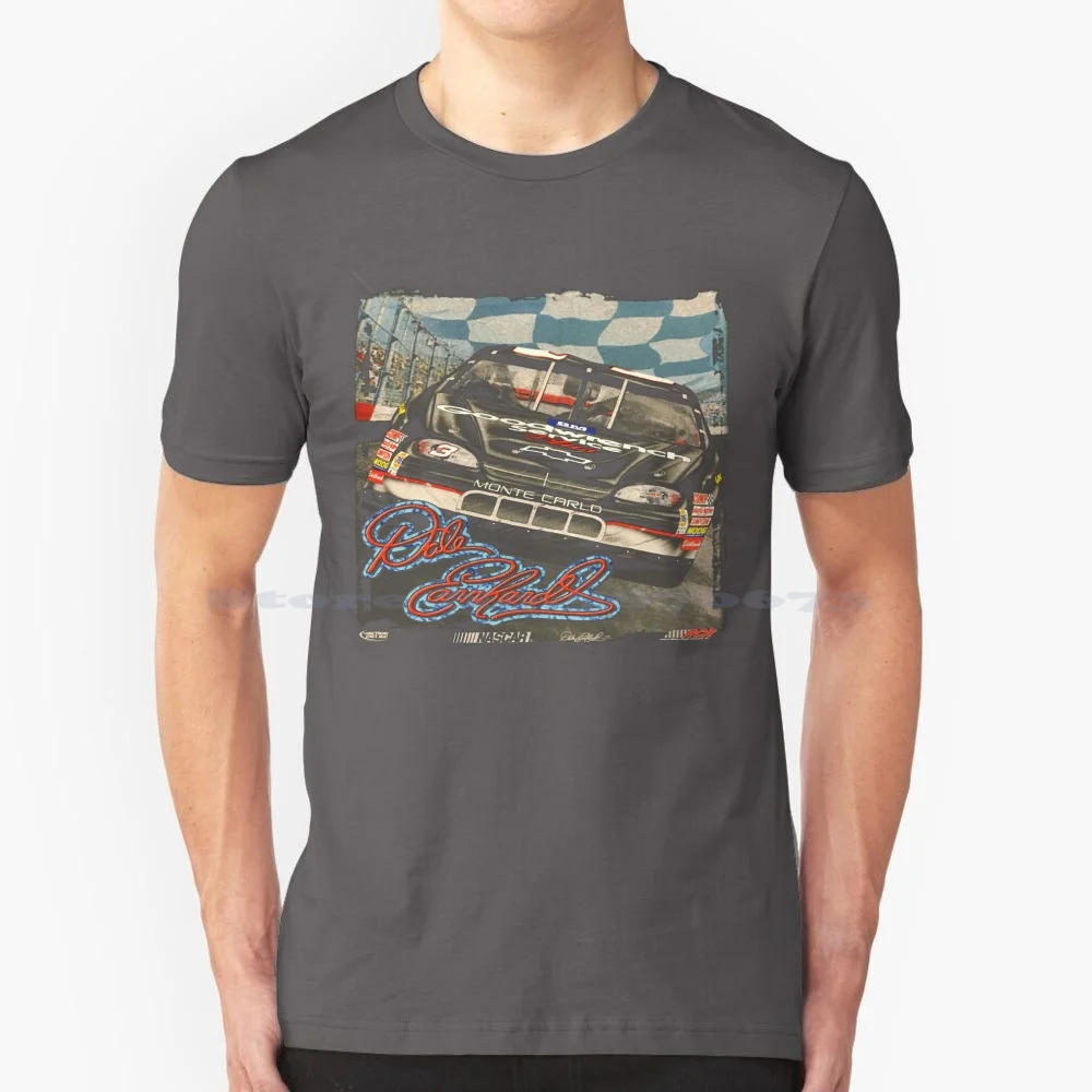 Dale Earnhardt Monte Carlo Vintage Thrift T Shirt 100% Cotton Tee Racing Dale Jr Daytona Vintage Dale Earnhardt Jr Dale Yeah