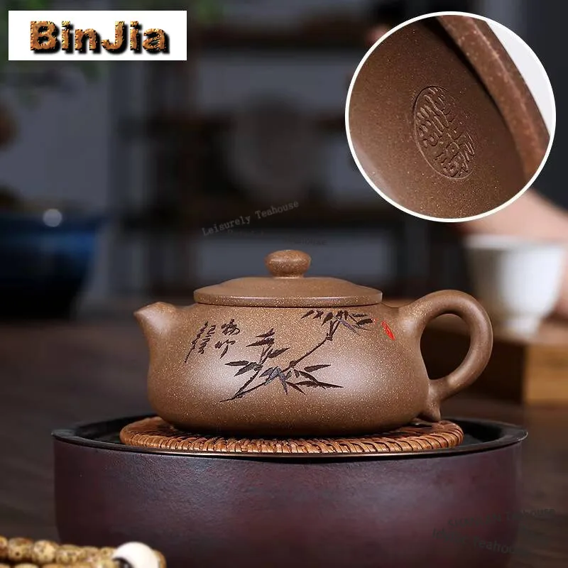 

Чайники из сиреневой глины в стиле ретро, 250 мл