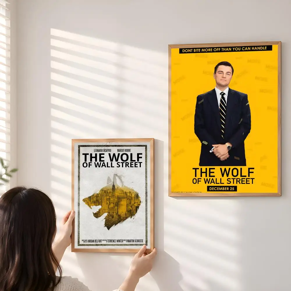 The Wolf Of Wall Street Money Is King Famous Movie Poster Wall Art Home Decor Living Room Bedroom Office Dorm Apartment Gift - view 3