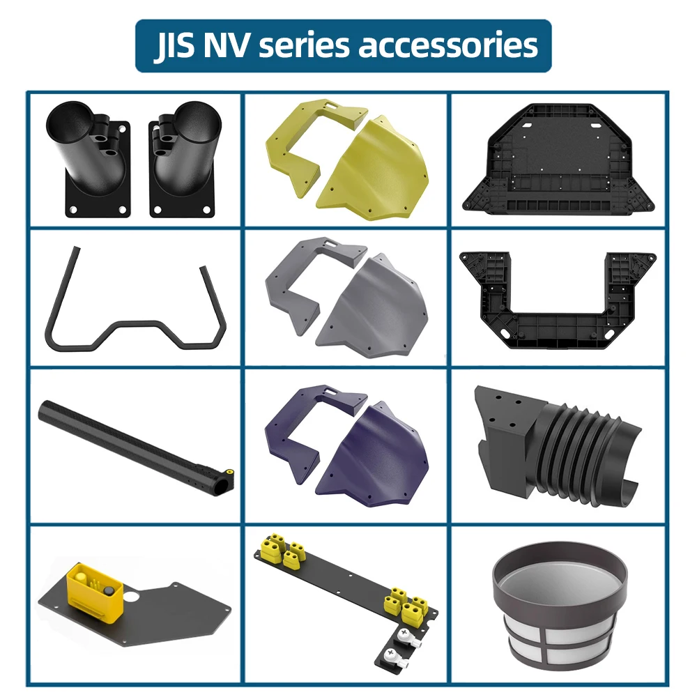 JIS NV16 NV20 Agricultural drone maintenance accessories arm distribution board head cover foot fixed base