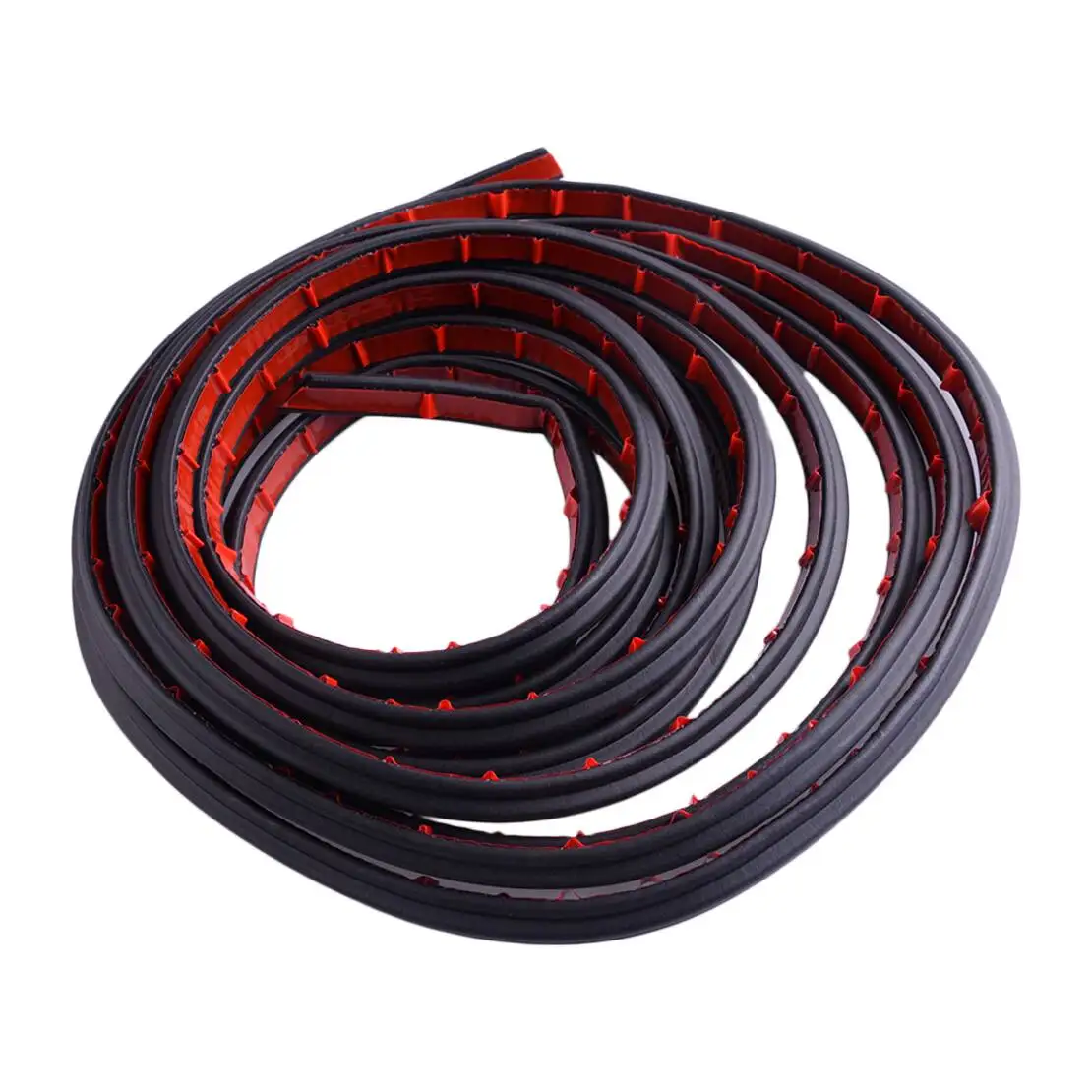 5 m 16ft 3 Gaten Universele Auto Zwarte Deur Kofferbak Rand Afdichting Strip Rubber Weer Molding Trim Dubbellaags L-Vorm Nieuwe