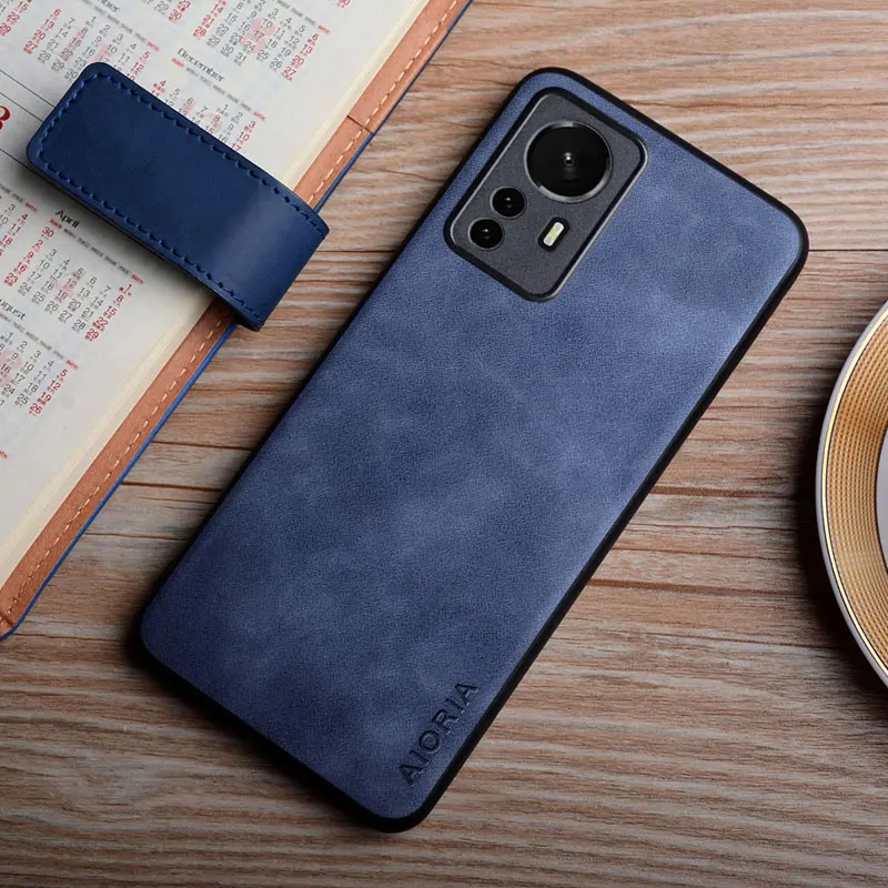 Leather Case For Xiaomi 12 12T 12S Pro 12X Ultra Lite coque lightweight silky feel durable cover for xiaomi 12 case funda