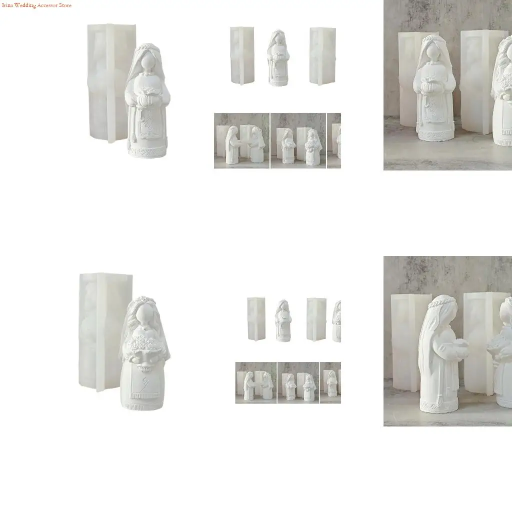 G92D Silicone Soap Moulds Creative Decorative Moulds Present for Craft Enthusiasts