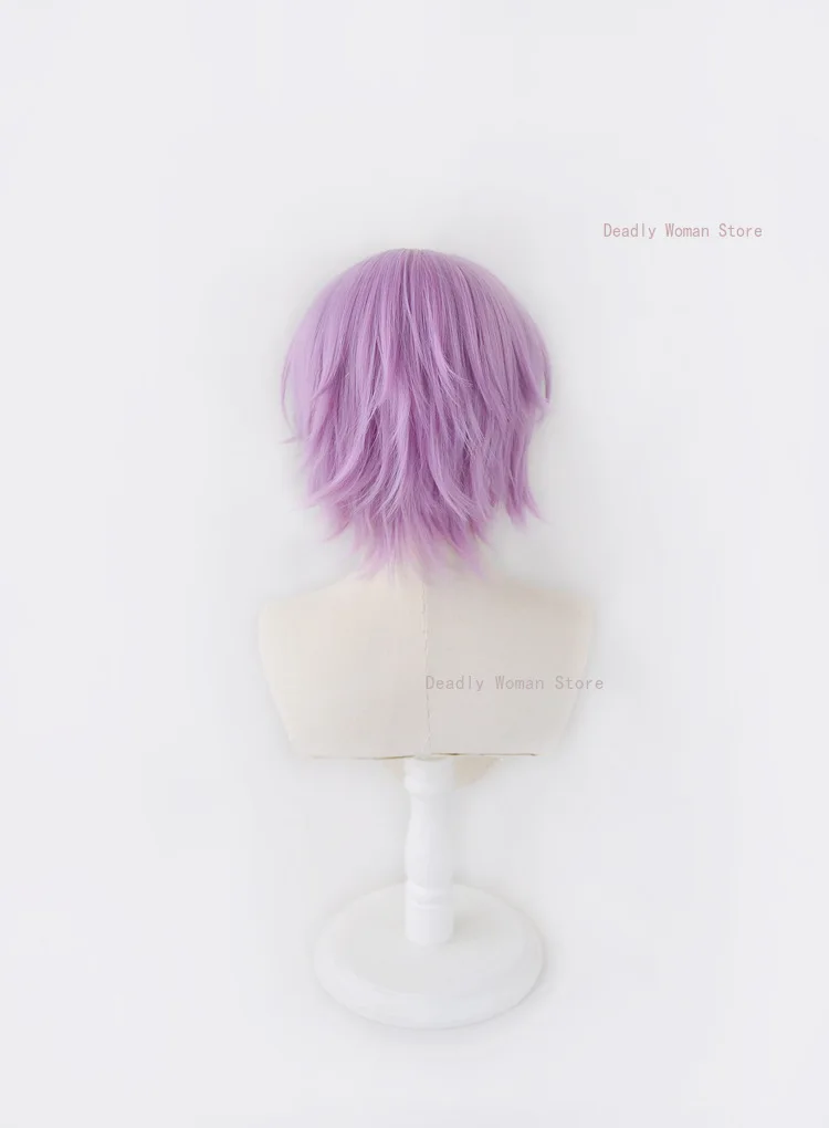 Kamishiro Rui Peruca Cosplay, Project Sekai, Palco Colorido, Perucas de Rede Rosa, Resistente Ao Calor, Perucas Sintéticas