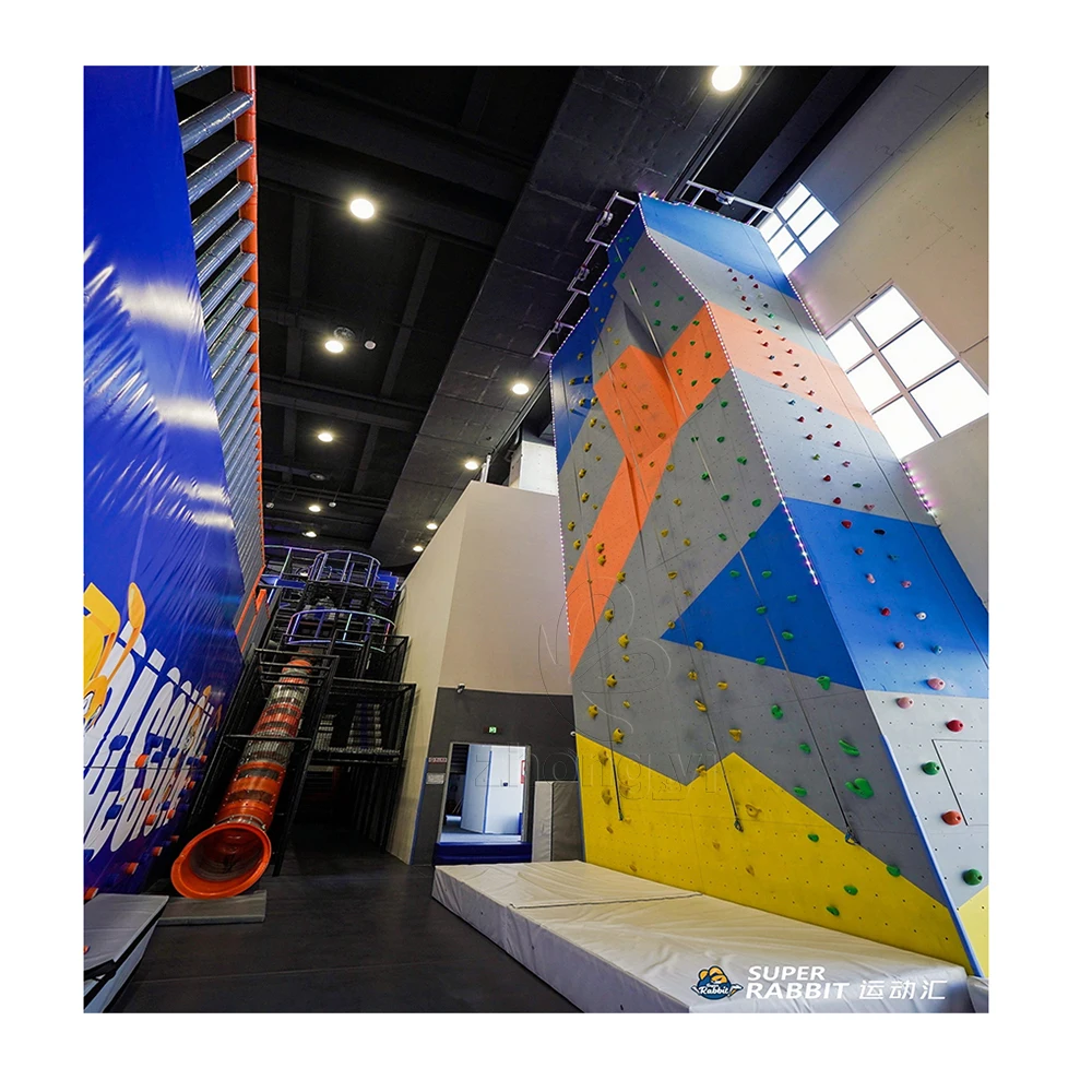 Rock Climbing Wall Customized Play Indoor Child Playground Soft Play Games Equipment Professional Kids Bouldering Wall Set