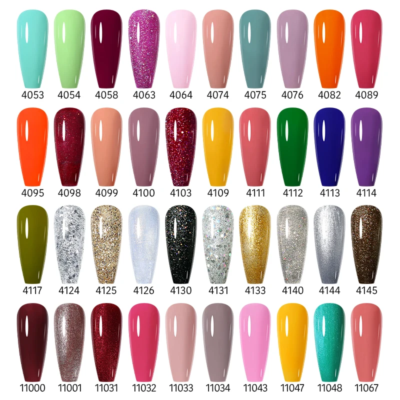 Arte Clavo 8ml rouge rose couleurs Gel vernis à ongles paillettes ongles Art TPO-Free bouteille UV Gel vernis HEMA-Free LED laque tremper
