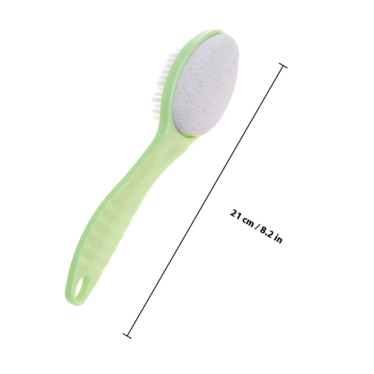 เครื่องขัดส้นเท้า 2 ชิ้น อุปกรณ์กำจัดหนังด้าน ขัดผิวสองด้าน แปรงขัดเท้า ตะไบเท้า ดูแลเท้า ขัดผิวแข็ง