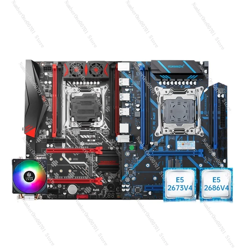 

X99-QD4 series main board CPU set desktop computer game multi-open Xeon E5 26V3V4