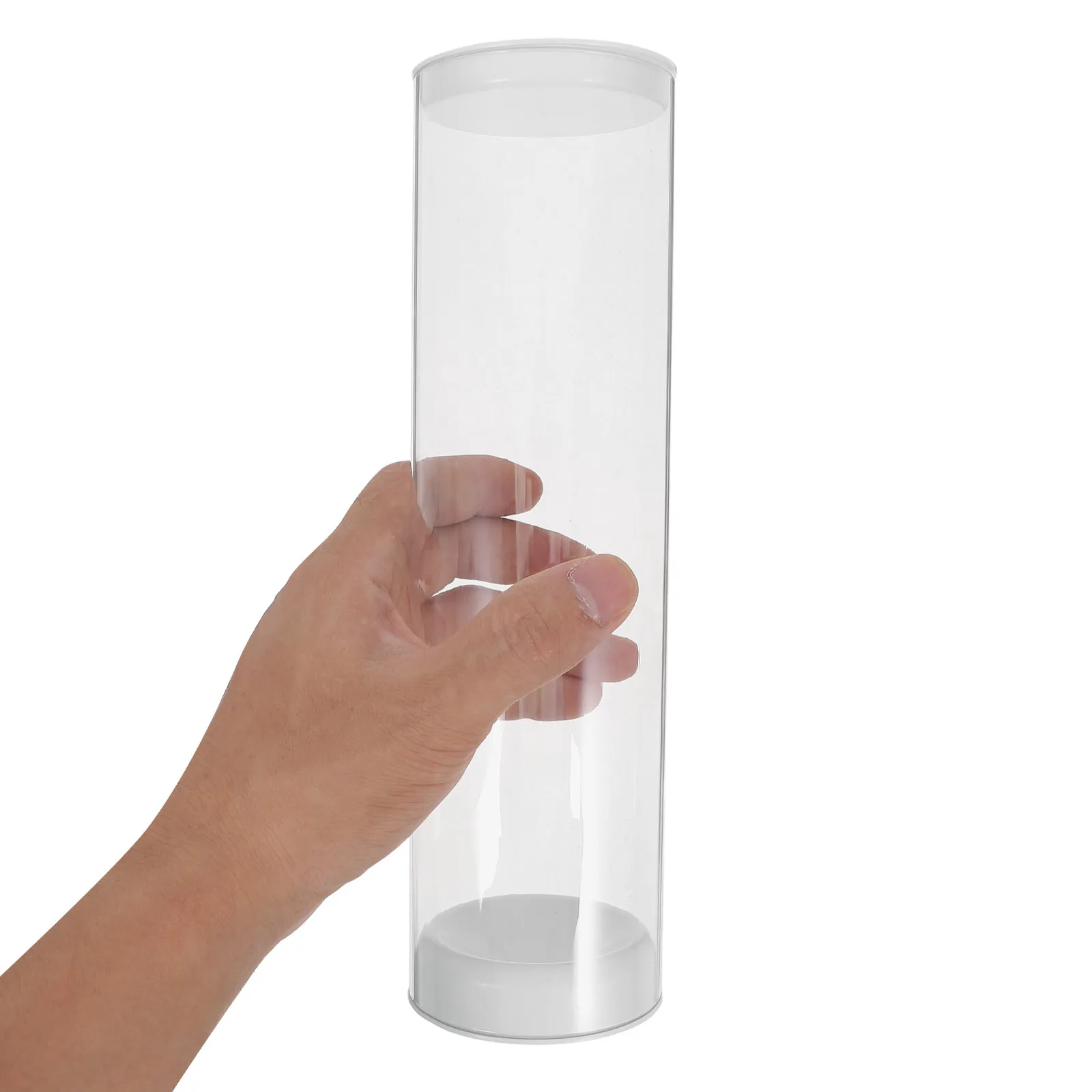 

2Pcs Shuttlecock Storage Tube Transparent Plastic Cylindrical Case Effortless Access Dust Resistance Humidity Control Badminton