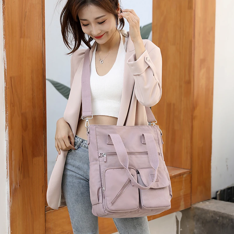 New Casual Crossbody  Shoulder Bag Women High-Capacity Bag Nylon Waterproof Multifunctional Messenger Bags For Lady Handbags