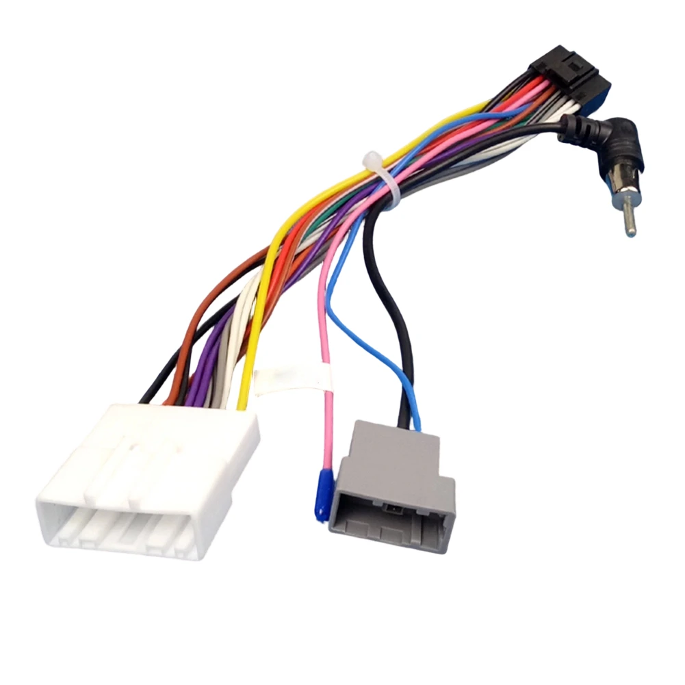 1 Pcs Car Radio Wiring Harness Adapter For Nissan For Qashqai For Navara X For Trail For Android Head Unit Power Cable