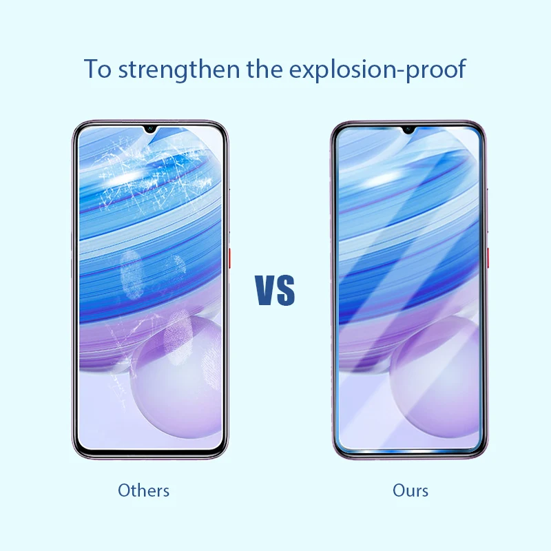 3 piezas vidrio templado protector de pantalla para Xiaomi Redmi Note 11 12 Pro Plus 5G 9S 10S 11S anti-rayaduras película de vidrio protectora para Redmi Note 10 9 8 Pro 10C 9A 8 accesorios de teléfono 6