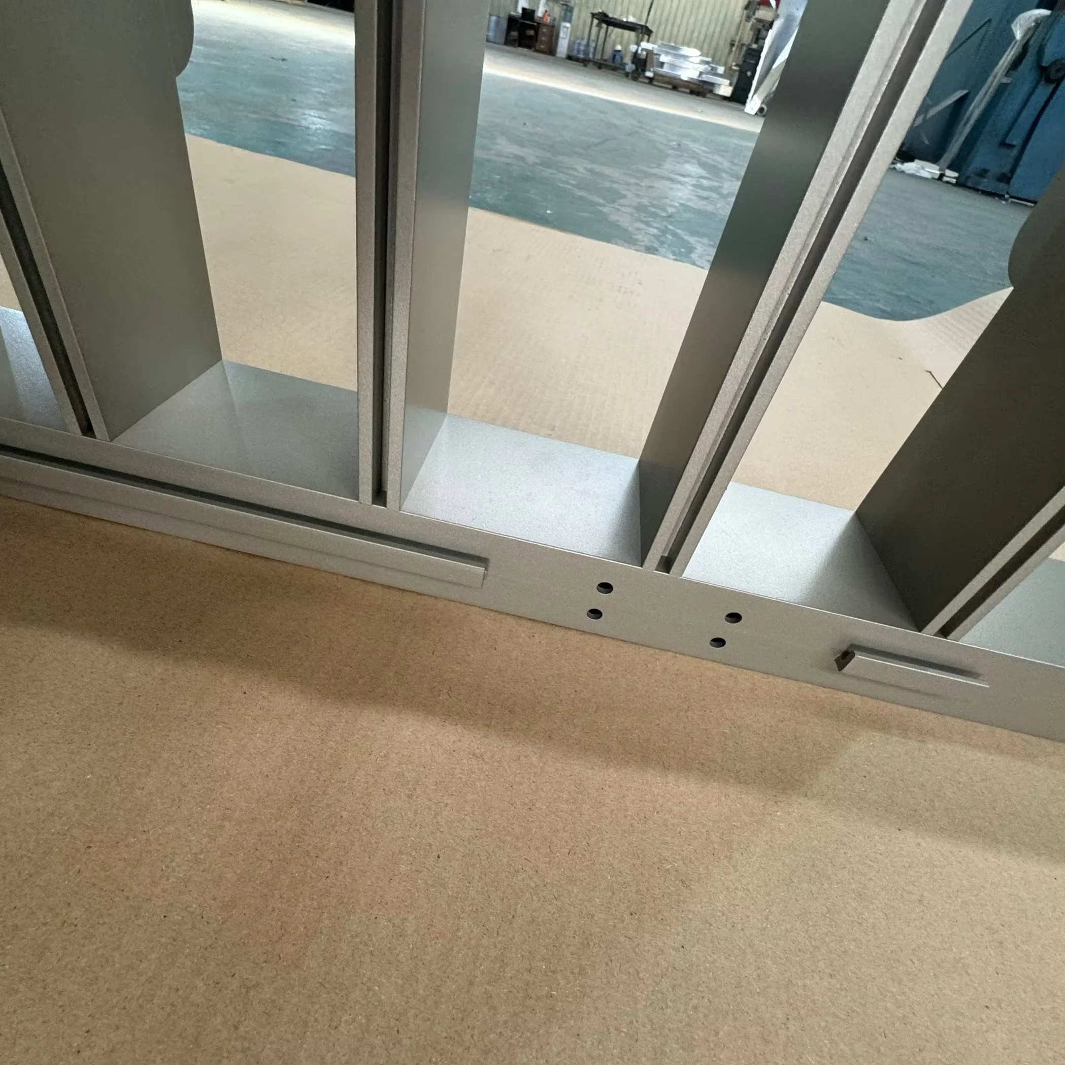 التخصيص الحديثة شرفة درابزين مخصص السلامة الخارجية المعادن مترو الانفاق بارك نهر درابزين الدرابزين #2