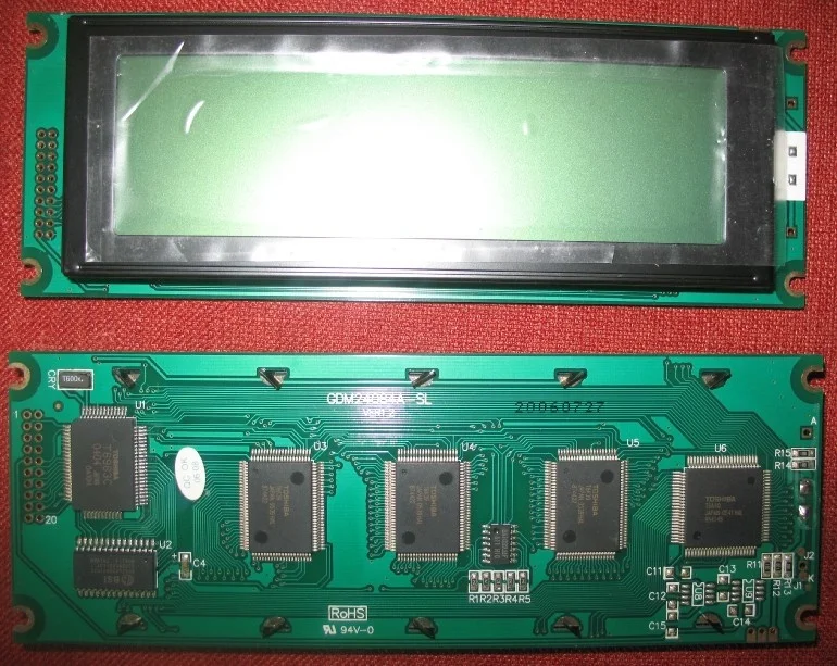 New Compatible Display PG24064E B PG24064E-PC PG24064E-PM LCD Screen