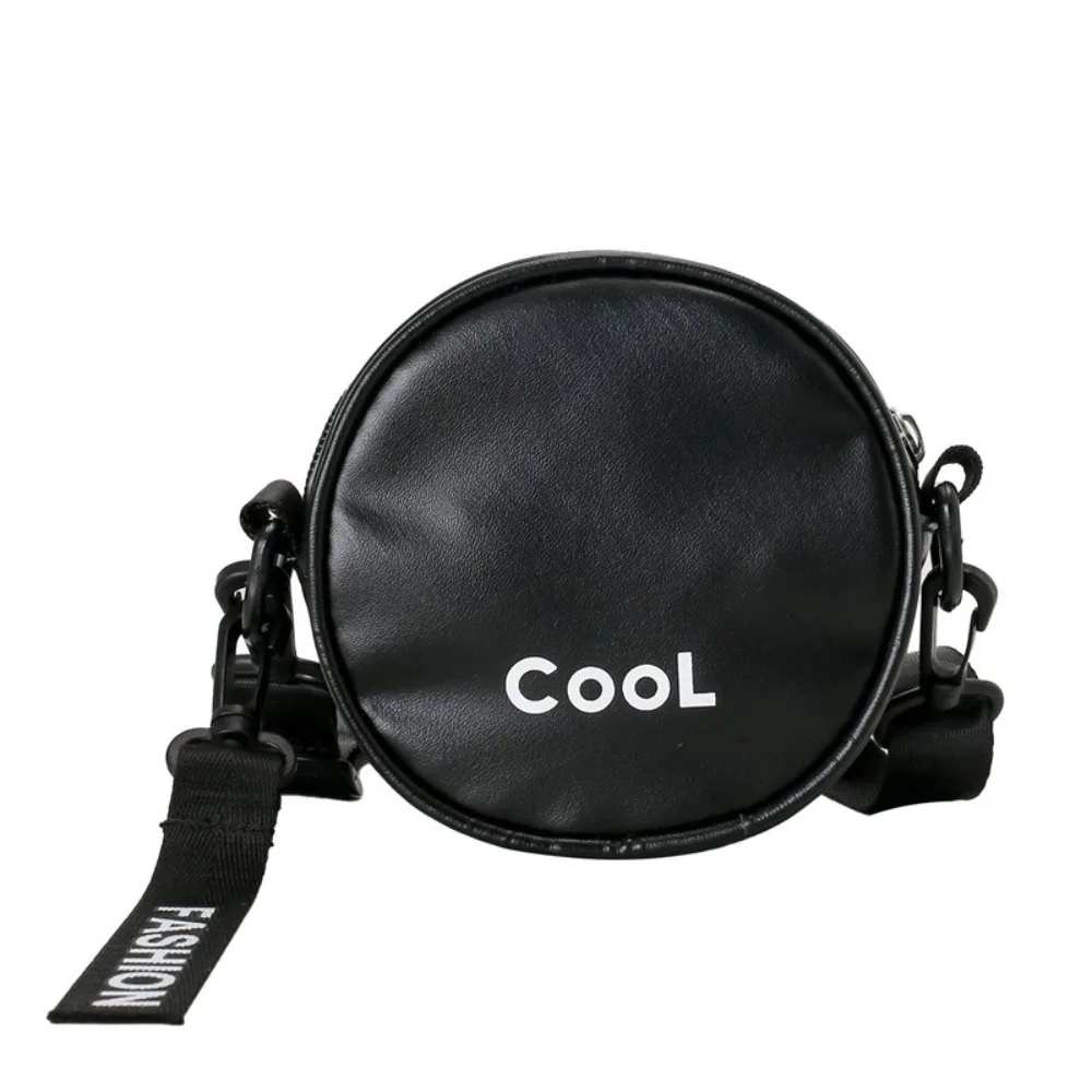 

Высококачественная круглая детская сумка через плечо, миниатюрная, прочная, из искусственной кожи, детская сумочка для монет, детская сумка-кошелек.