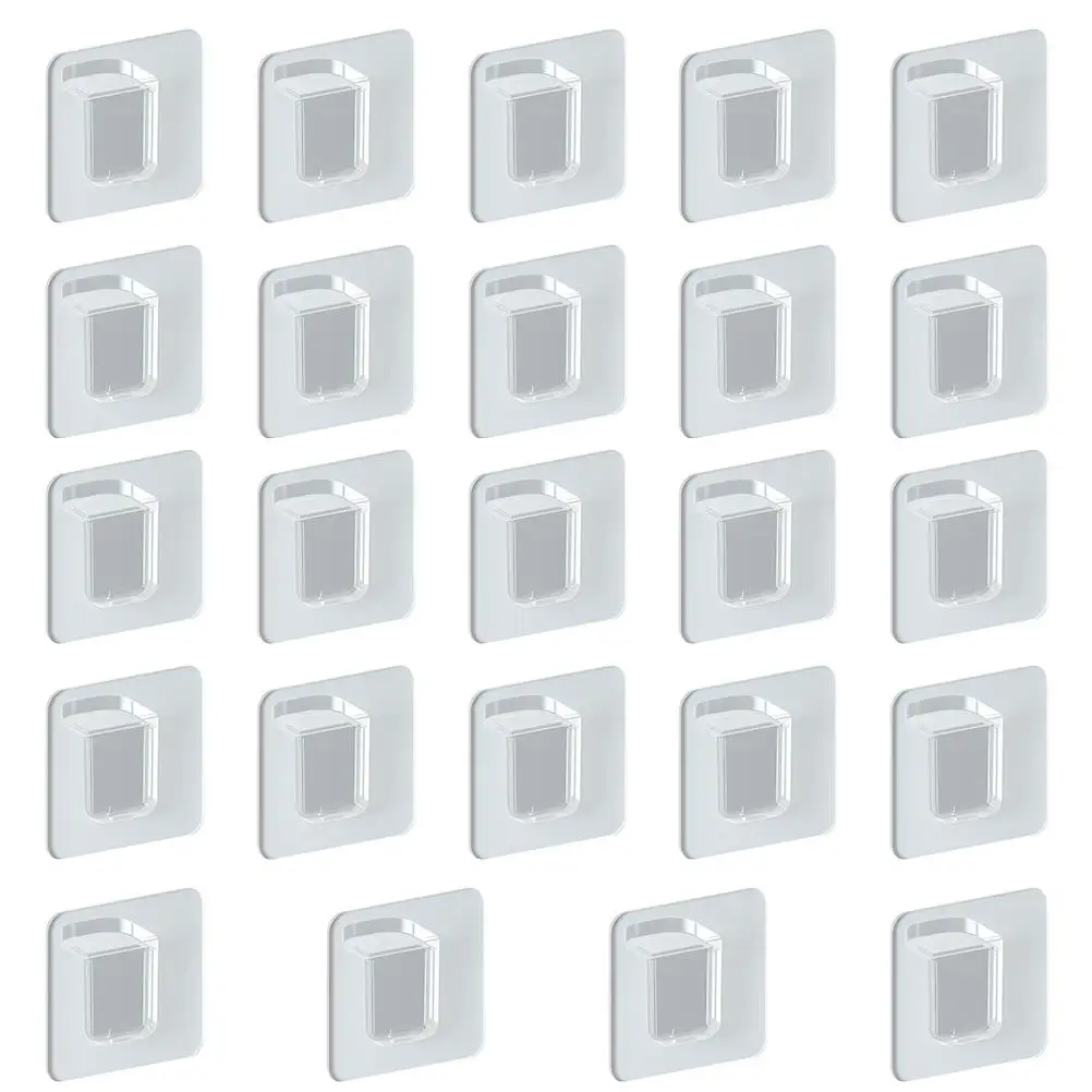 

24 Pcs bearing Layer Support Brackets Shelves Closet Partition Clapboard Holder Storage Wall Rack ABS Durability