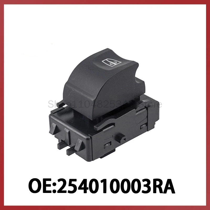 

254010003RA for Renault Automotive Glass Regulator Single Switch Power Window Lift Control Switch
