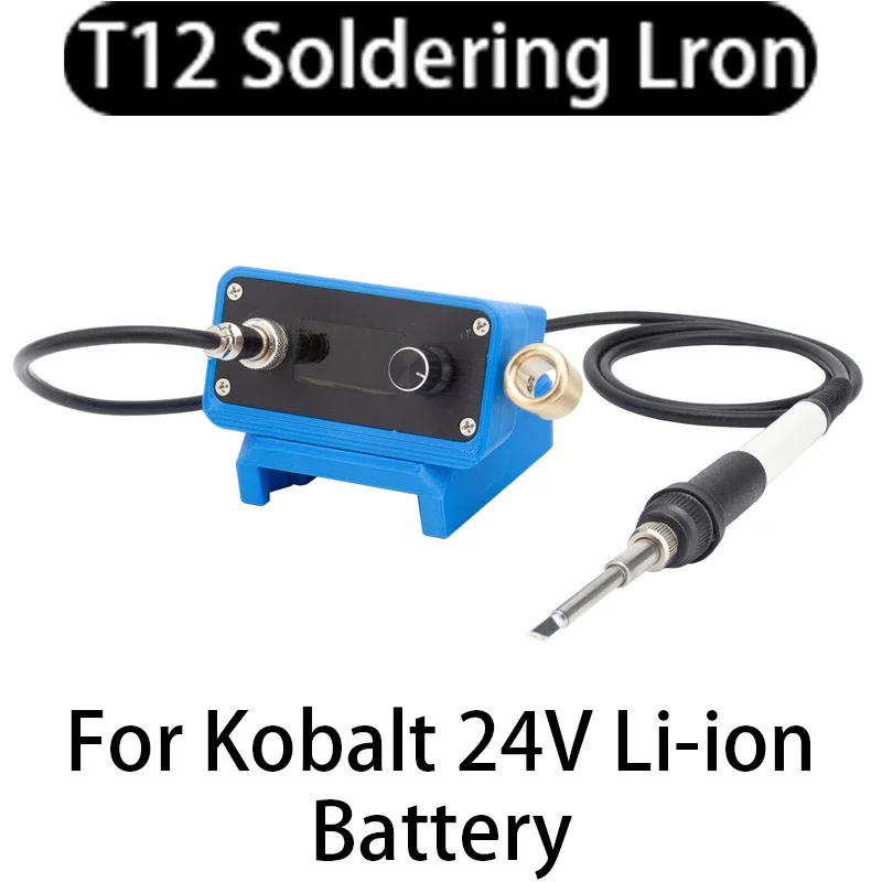 Quick Heating T12 soldering station welding iron version STC For Kobalt 24V Li-ion battery T12 Digital Soldering Iron