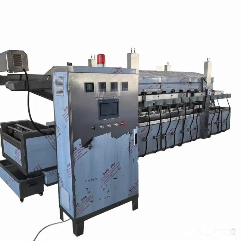 Fish Shrimp Prawn Coating Frying Production Line for Sardine Cod Fish Ball Battering Fryer Food Factory Custom