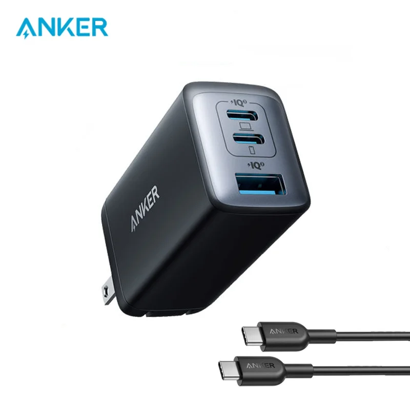 

Anker 65W GaN II PPS Fast Charger Adapter, Foldable Compact Charger for MacBook Pro/Air, Galaxy S20/S10, Dell XPS 13, Note 20/10