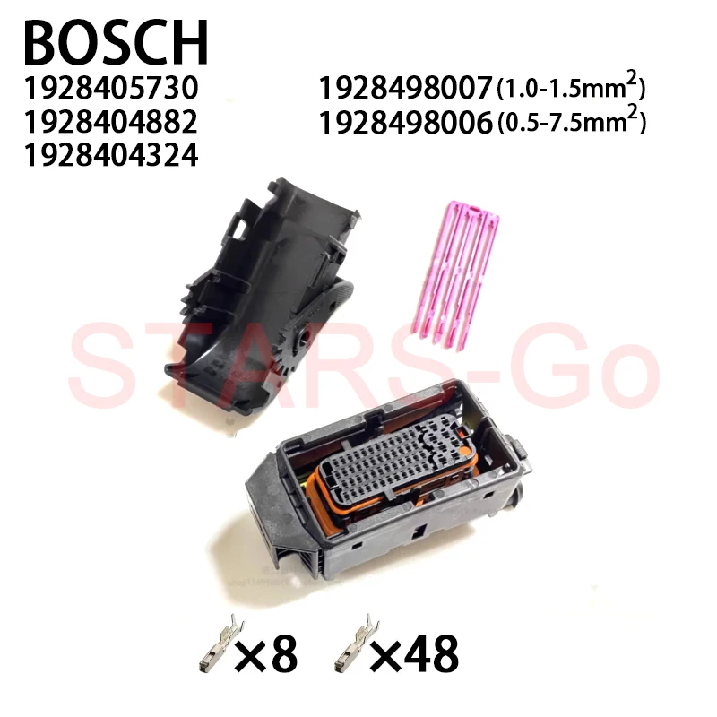 

1/10SET 1928405730 1928404882 1928404324 1928498007 1928498006 56P BOSCH Computer Board Waterproof Connector ECU Plug