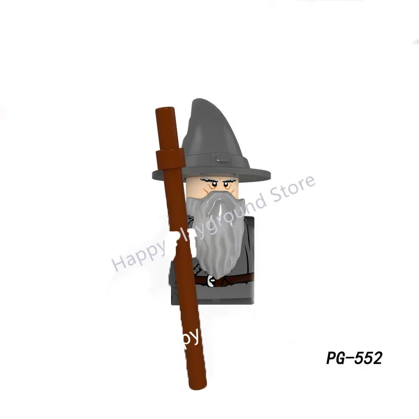 Neue Herr der Ringe Figuren-Modelle Elfen Orks Armee Gandalf Saruman Game of Thrones Actionfiguren Bausteine Spielzeug Geschenke