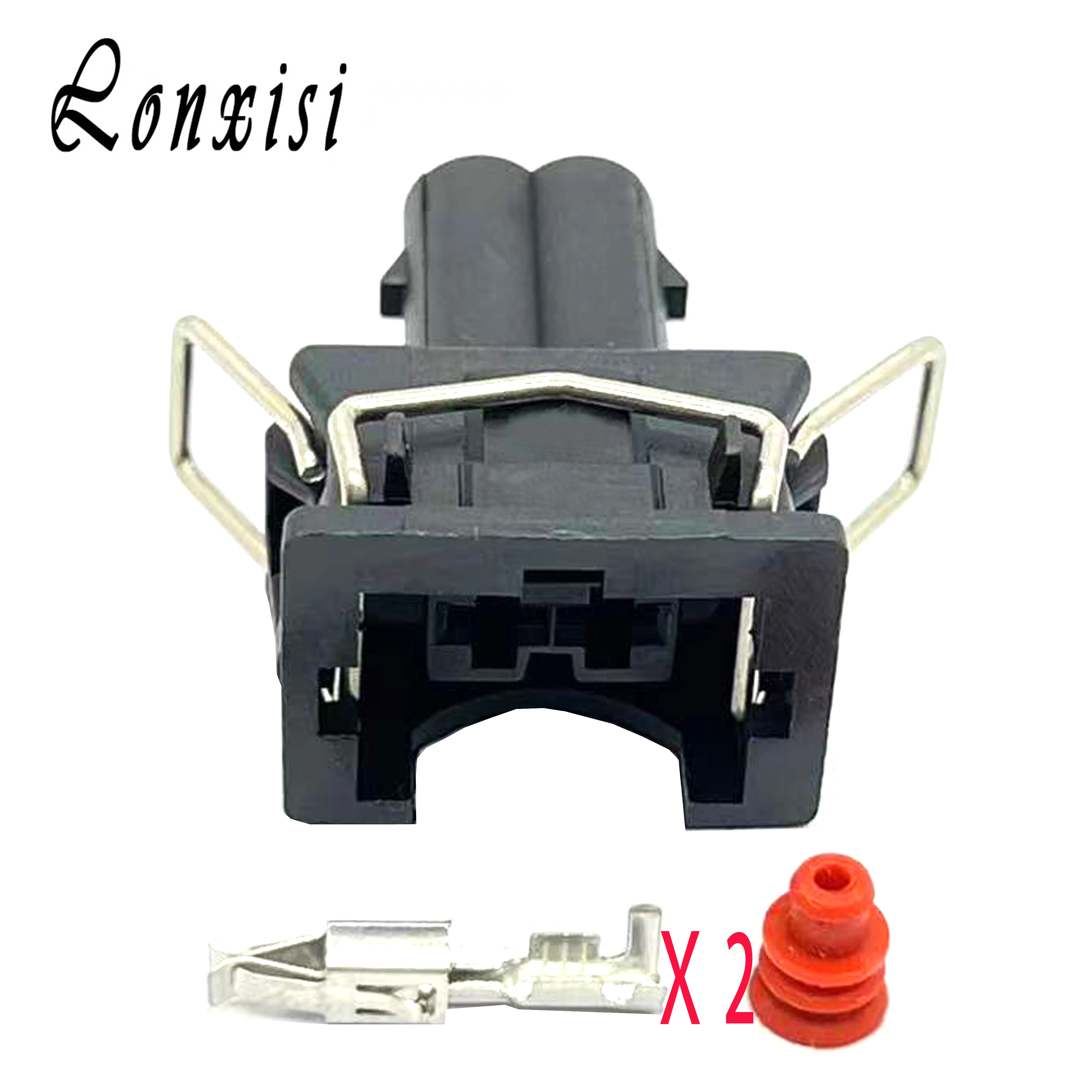 

1/5/10/20/50 Sets 2 Pin 1 Set 2 Pin 829441-1 037906240 Automotive EV1 Fuel Injector Nozzle Waterproof Connector Plug