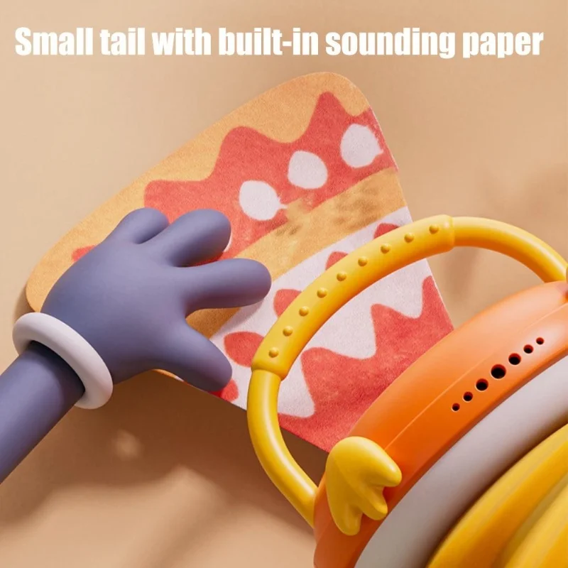 الكرتون البومة الأكورديون لعبة طفل مرحلة ما قبل المدرسة الموسيقى التنوير الأكورديون الطفل آلة موسيقية مبكرة ألعاب تعليمية للأطفال #4