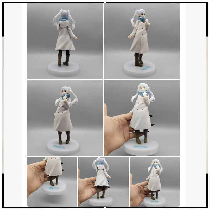 

В наличии натуральная фигурка Furyu Trio-Try-It Frieren: Beyond Journey's End Frieren, зимняя одежда, модель аниме, коллекционная игрушка в подарок