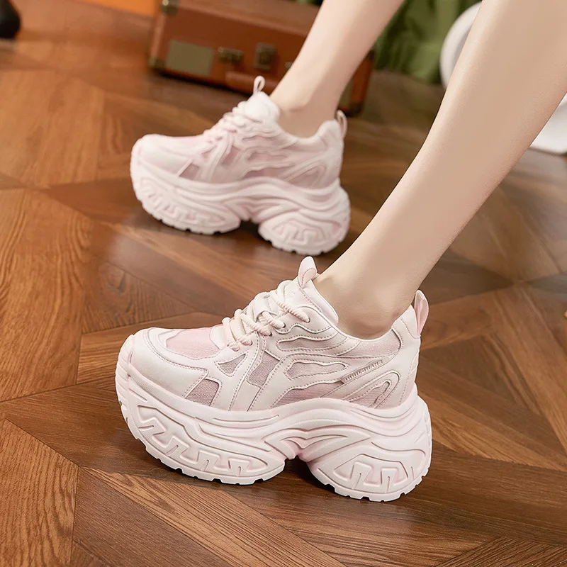 Women's Fashion Chunky Platfor – Platform Sneakers Chunky recenzja i cena