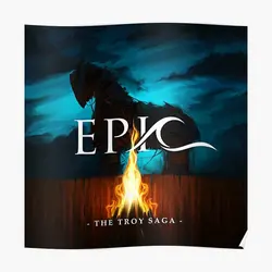 Epic The Musical The Troy Saga Poster Wall divertente stampa Home Art Painting Picture Decoration Room Modern Decor murale No Frame