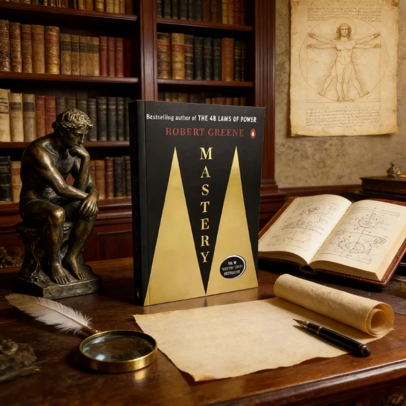 

Mastery: The 48 Laws of Power, written by Greene, is a bestselling growth mastery manual in The New York Times